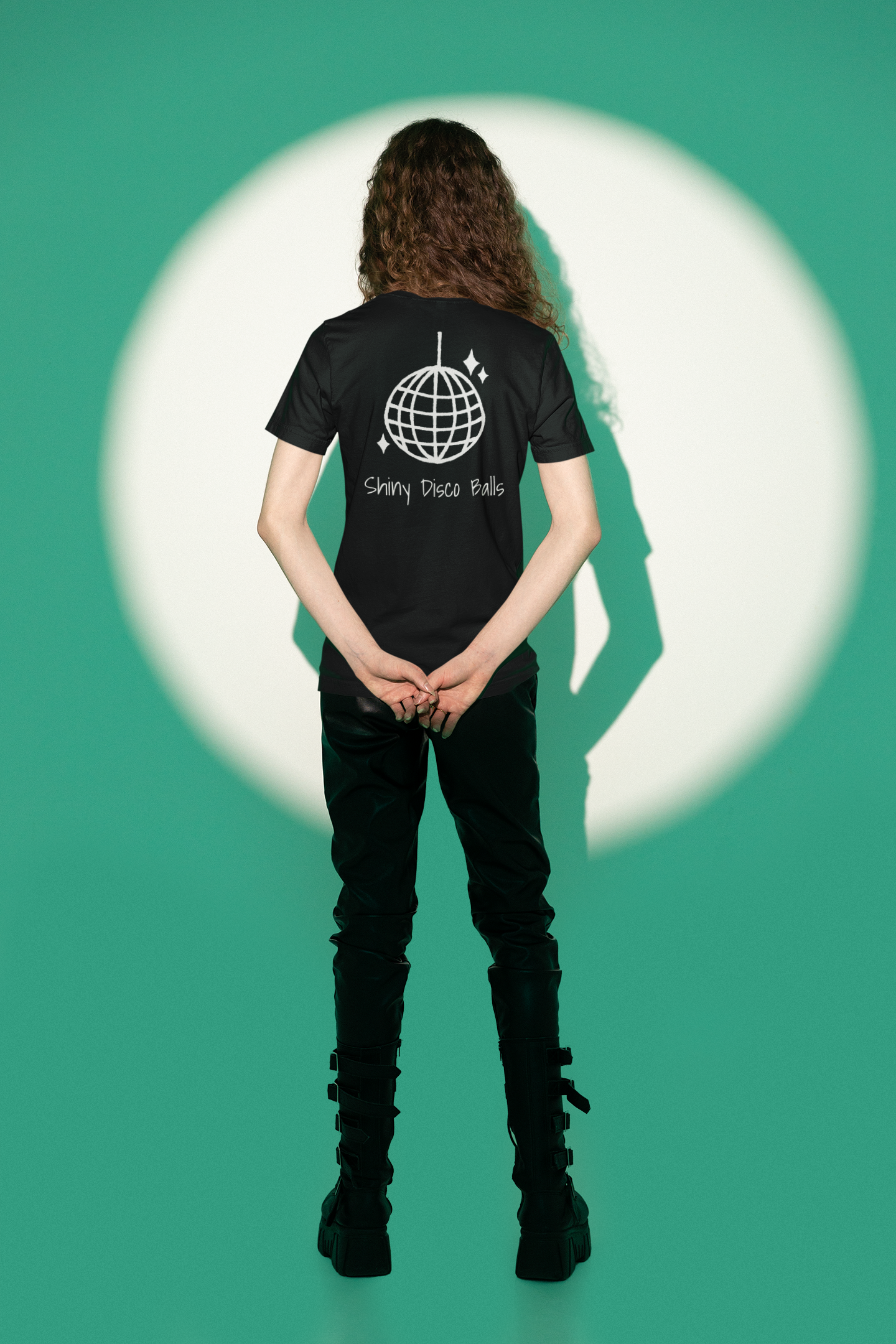 Shiny Disco Balls Backside Tee 🪩