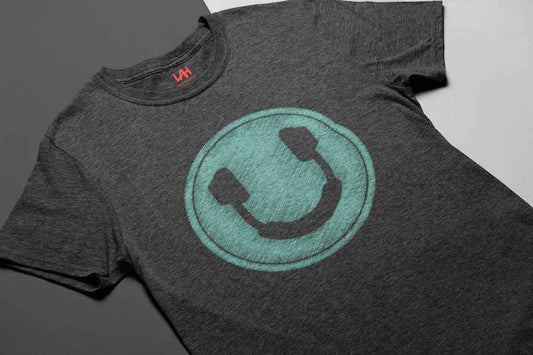 Smiling Headphones V2 Tee