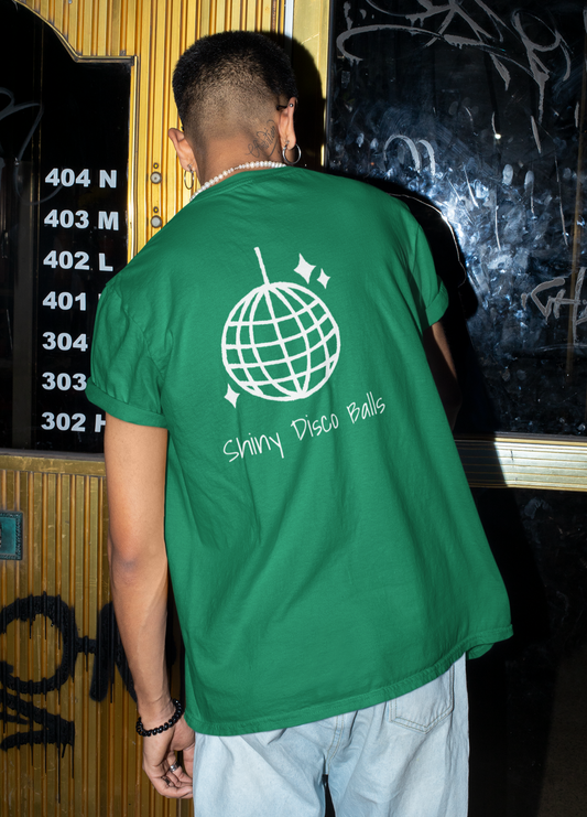 Shiny Disco Balls Backside Tee 🪩