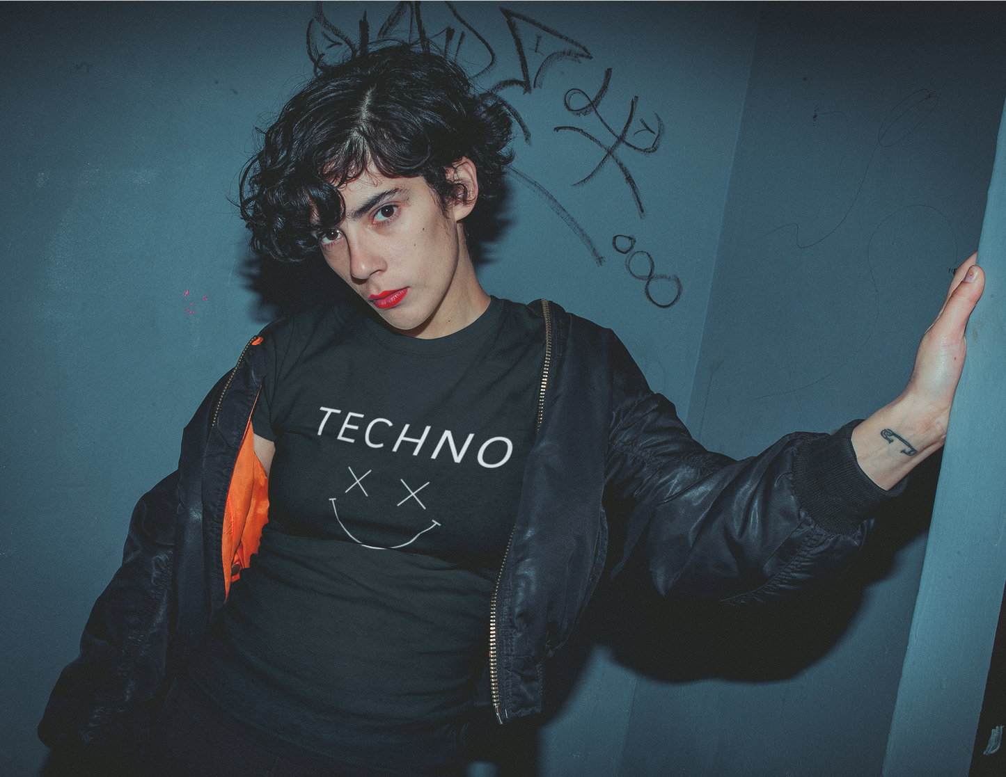 Techno Smile Tee Shirt