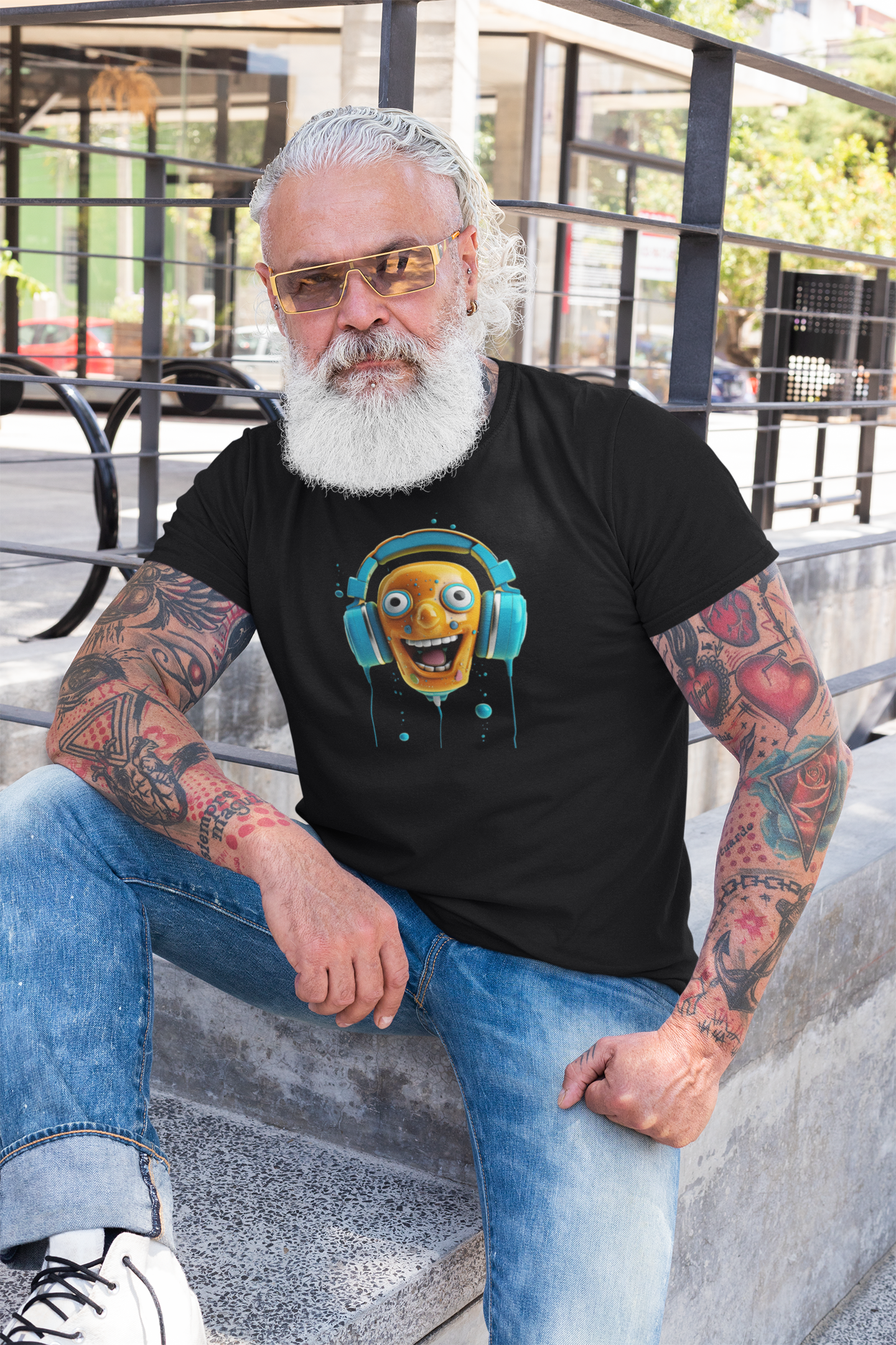 Happy Boy Tee Shirt Black