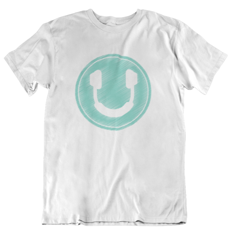 Smiling Headphones V2 Tee