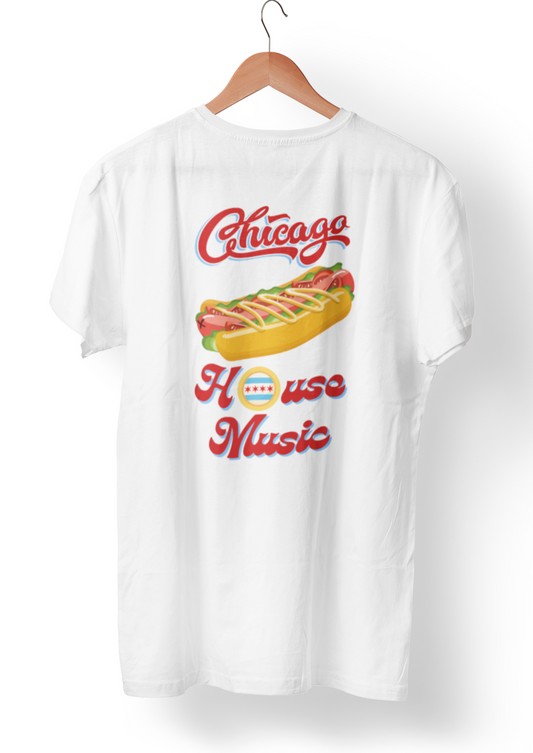 Chicago Style House Music Backside Tee 🌭