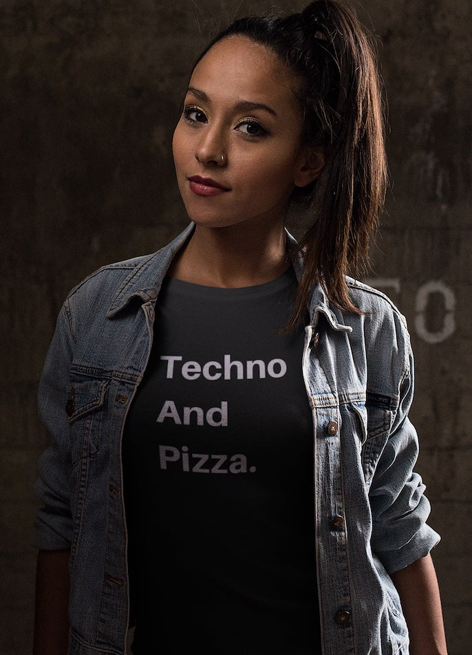 Techno And Pizza Tee